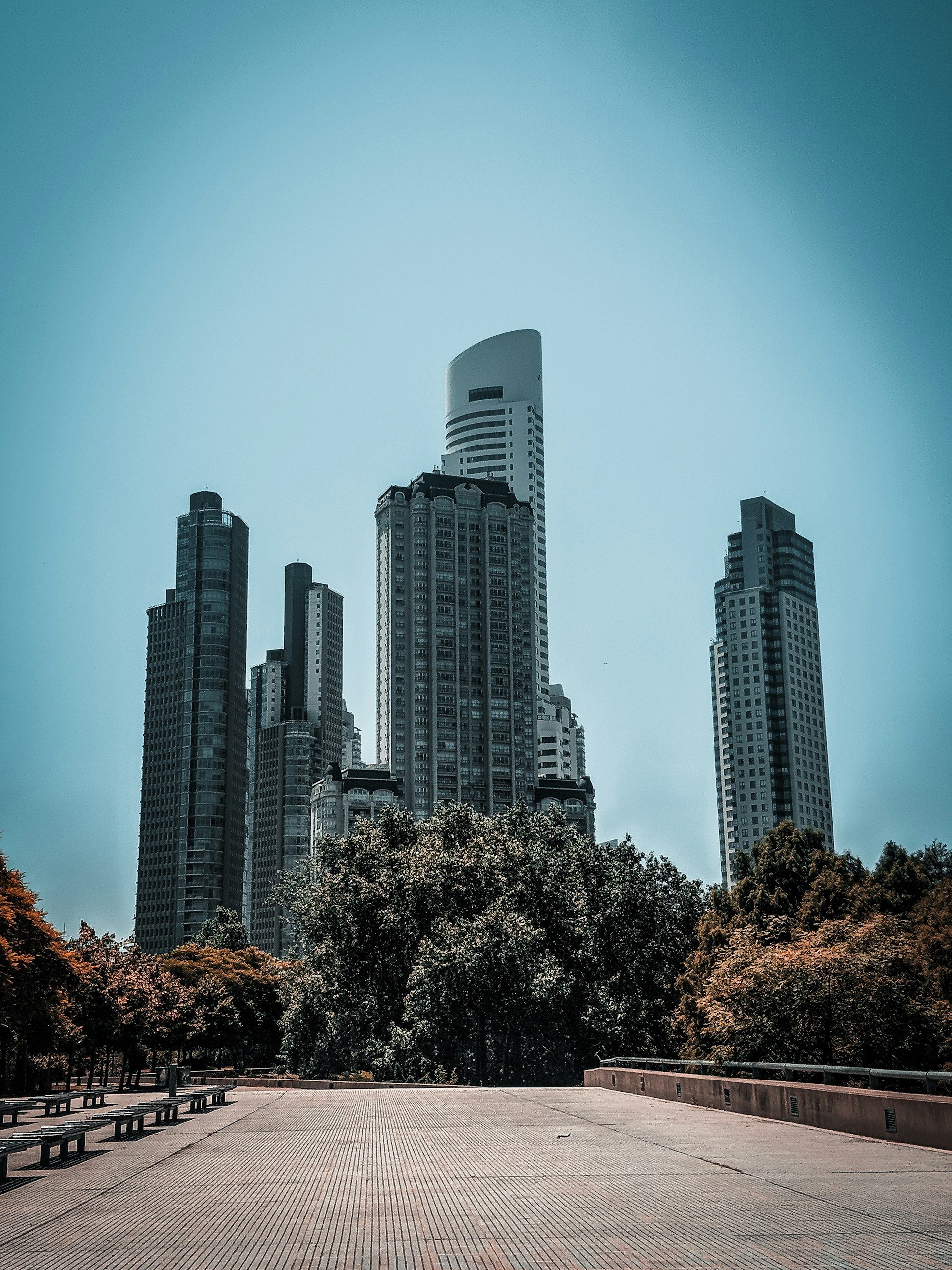 Residential high-rise buildings in Puerto Madero, Buenos Aires
